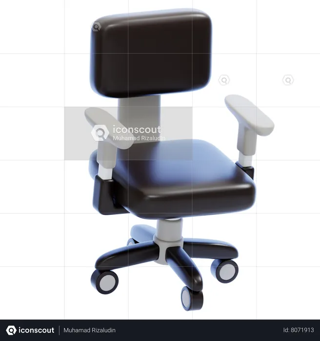 Chair  3D Icon
