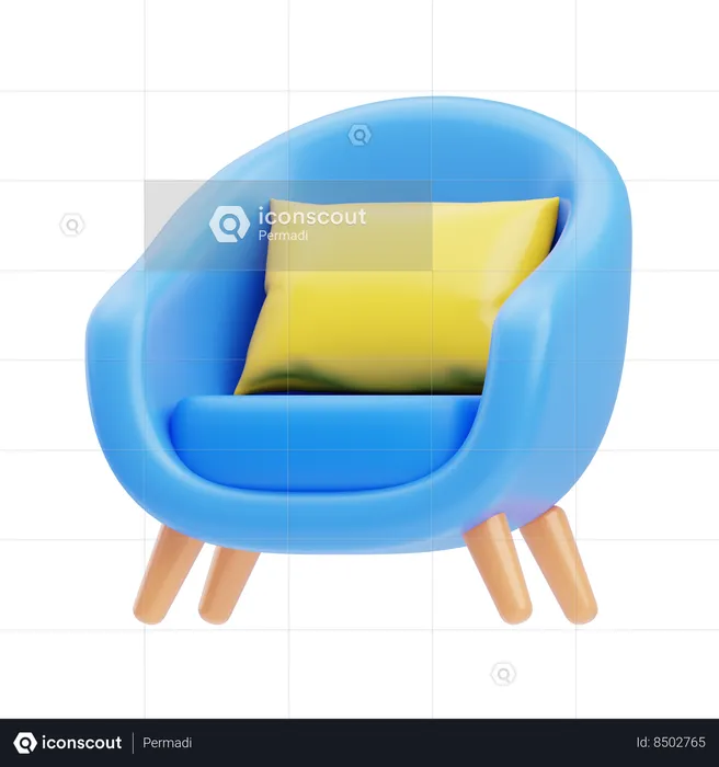 Chairs  3D Icon