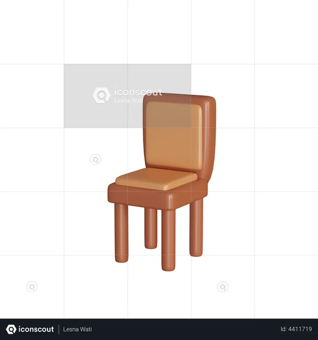 Chaise  3D Illustration