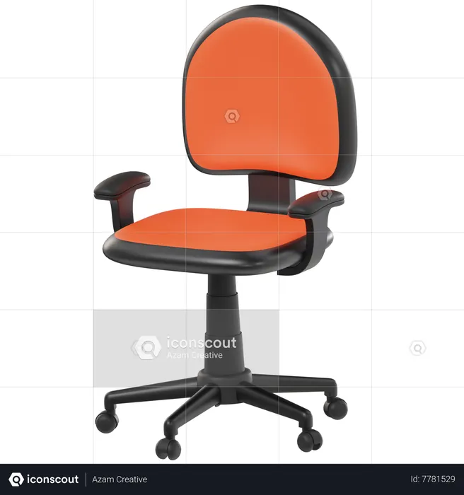 Chaise  3D Icon