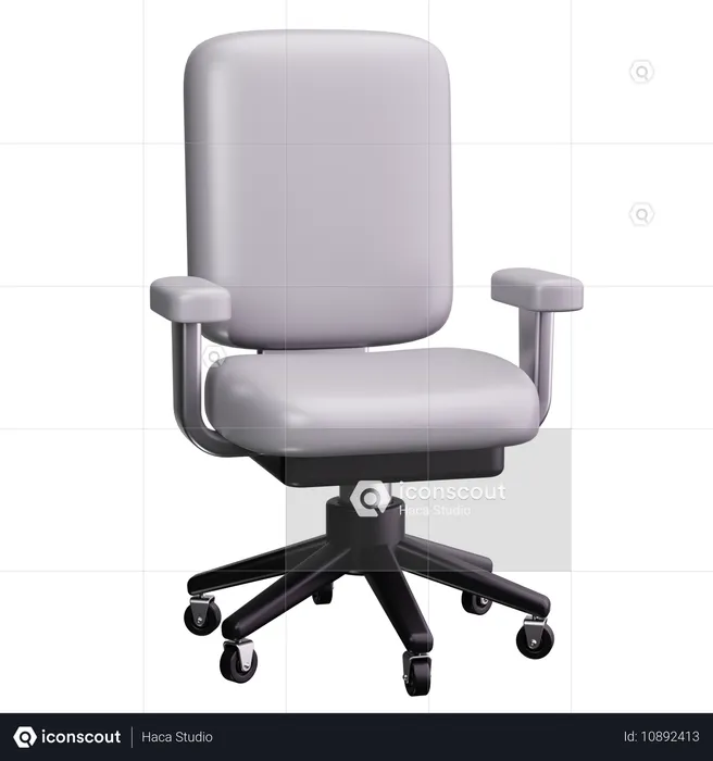 Chaise de bureau  3D Icon