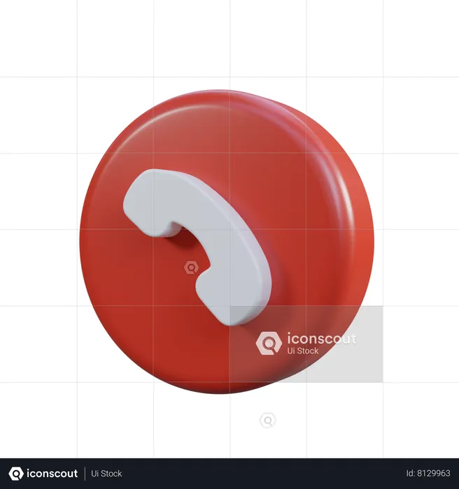 Chamada Perdida  3D Icon