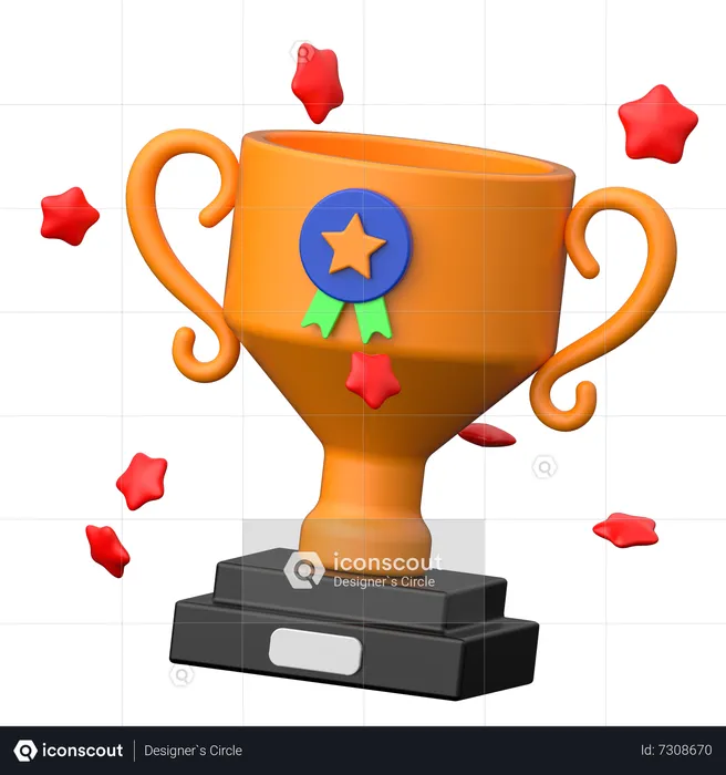 Champion  3D Icon
