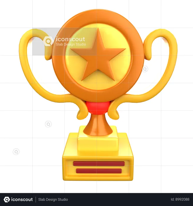 Champion Trophy  3D Icon