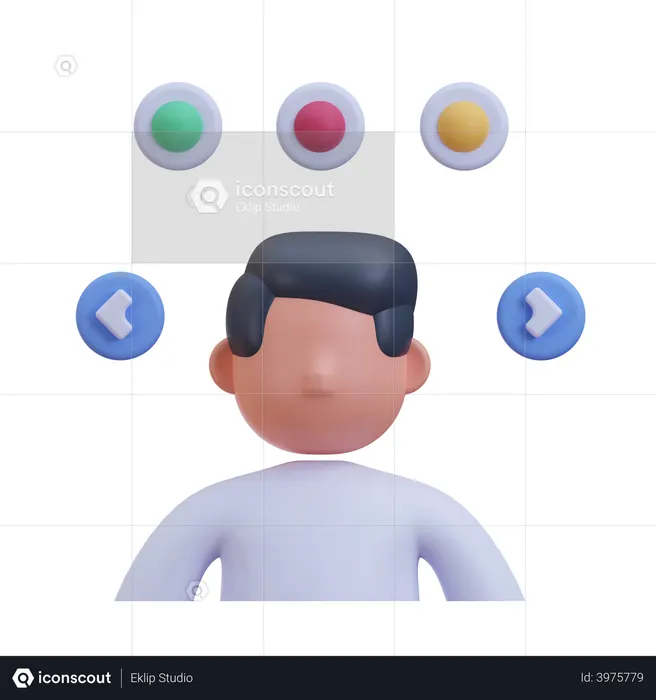 Change avatar  3D Icon