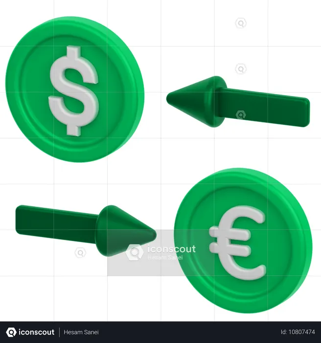 Change Coin  3D Icon