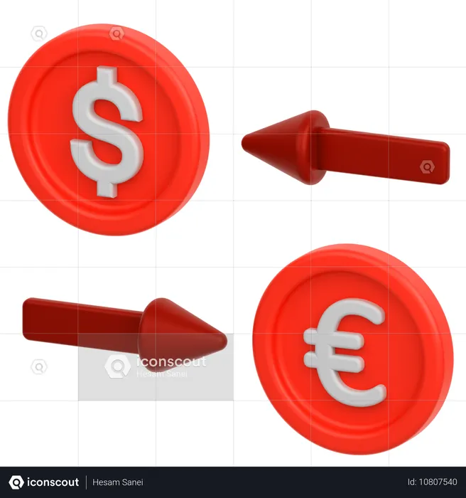 Change Coin  3D Icon