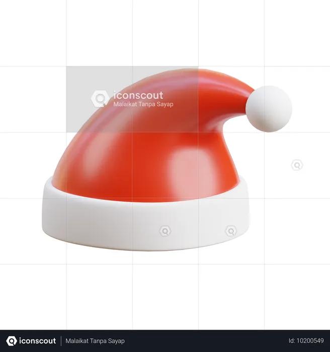 Chapeau de Noël  3D Icon