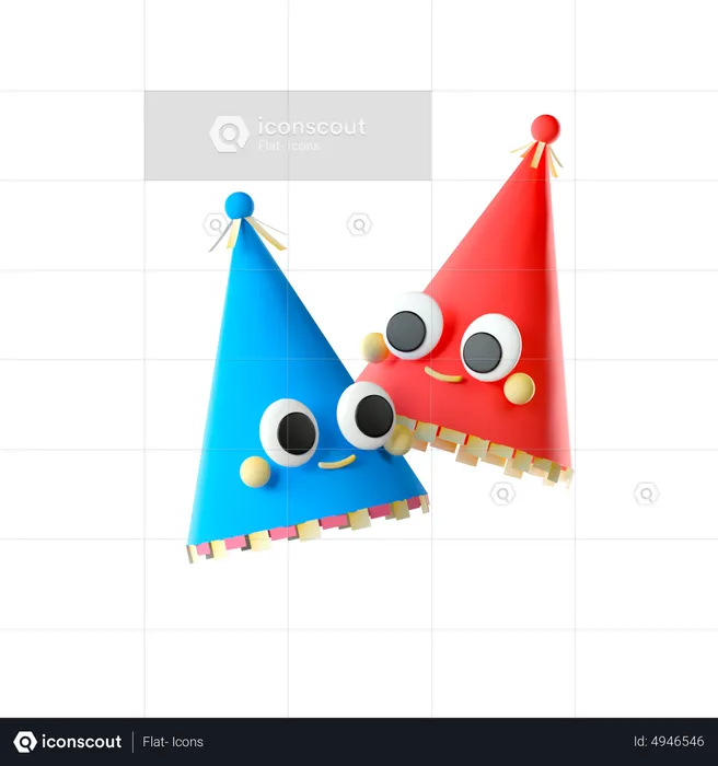 Chapeau de Fête  3D Icon