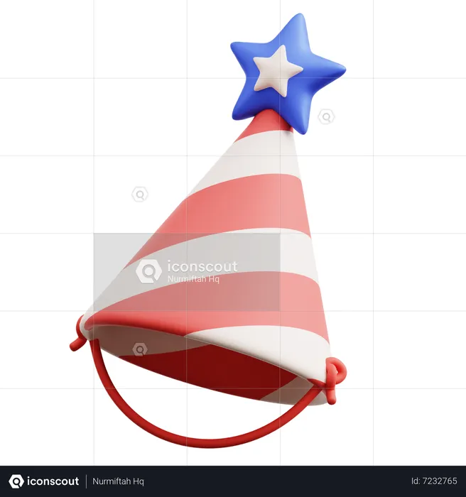 Chapeau de Fête  3D Icon