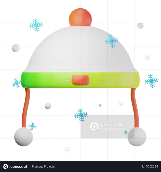 Il y a l'hiver  3D Icon