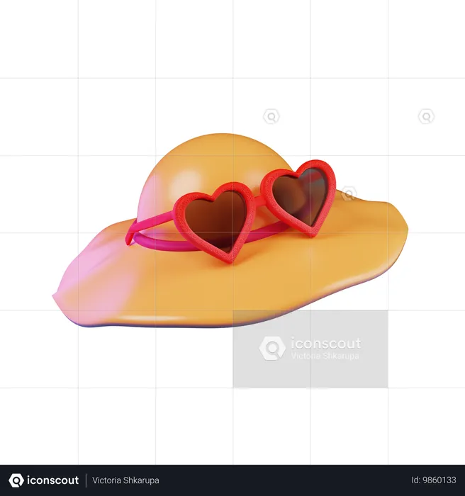 Chapeau de femme  3D Icon