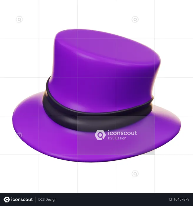 Chapeau magique  3D Icon