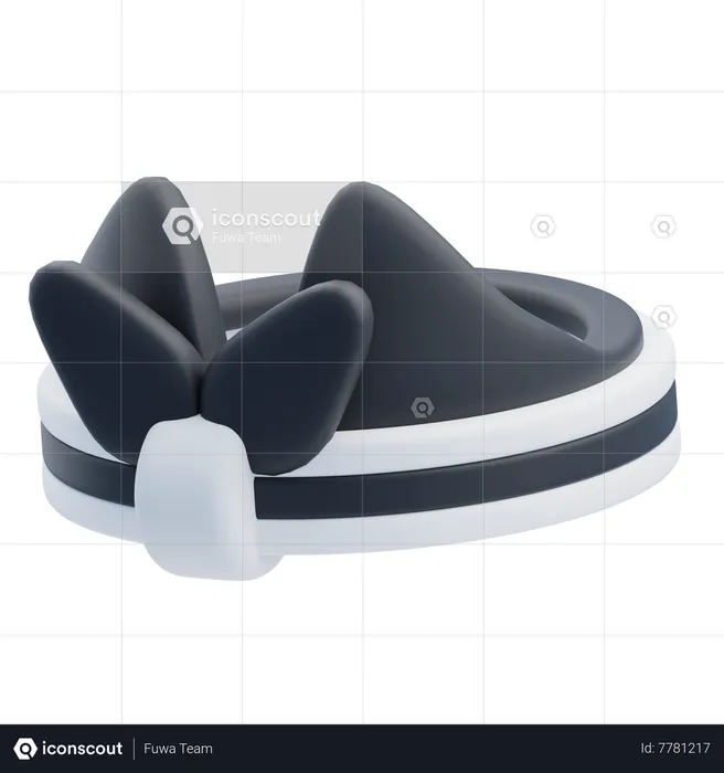 Chapeau traditionnel  3D Icon