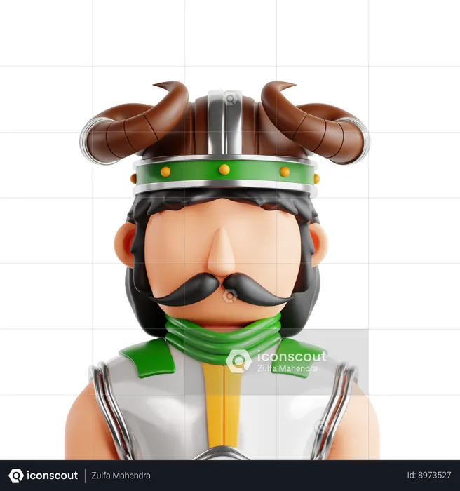 Character  3D Icon