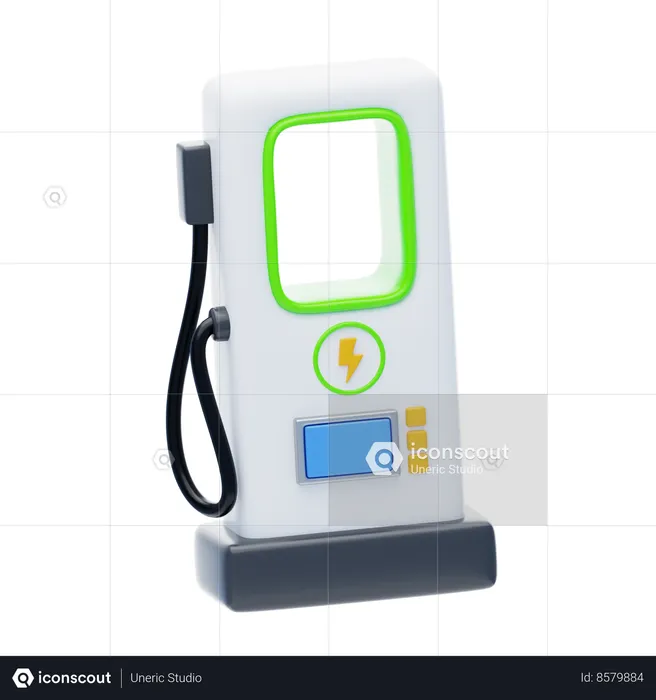 Charge Station  3D Icon