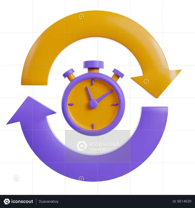 Chargement de l'horloge  3D Icon