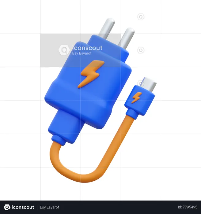 Charger  3D Icon