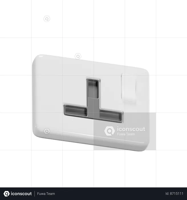 Charger Socket  3D Icon