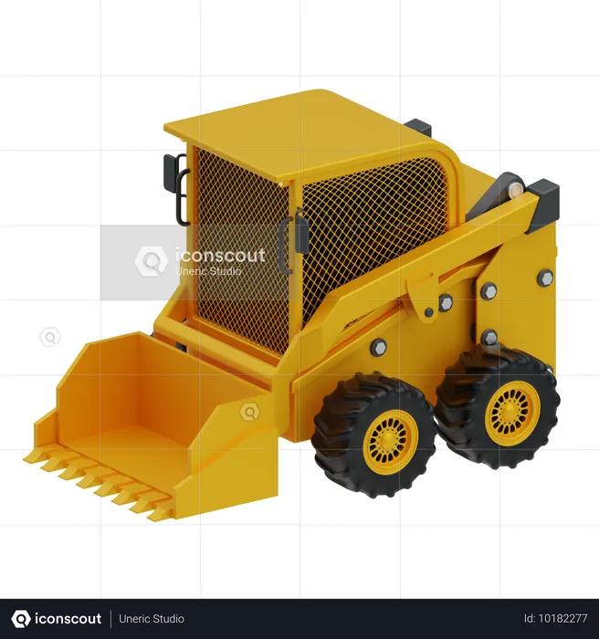 Chargeuse compacte  3D Icon