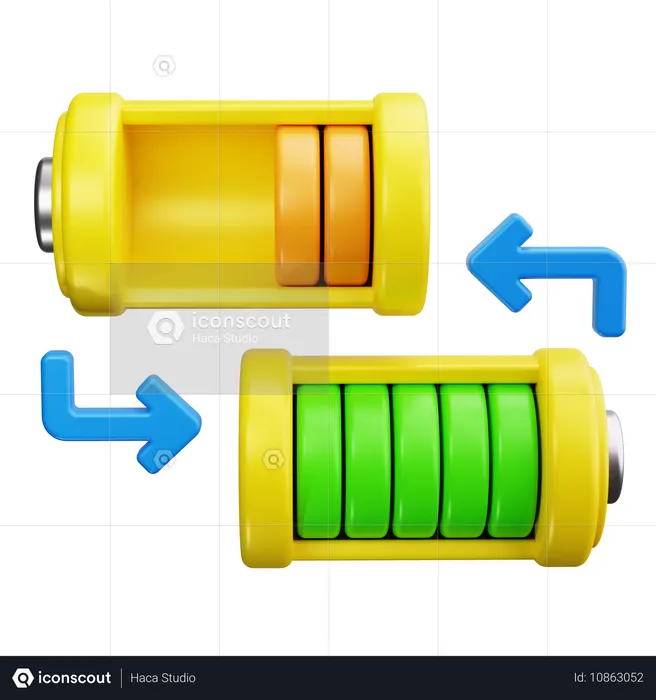 Charging  3D Icon