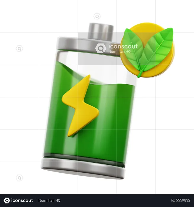 Charging Battery  3D Icon