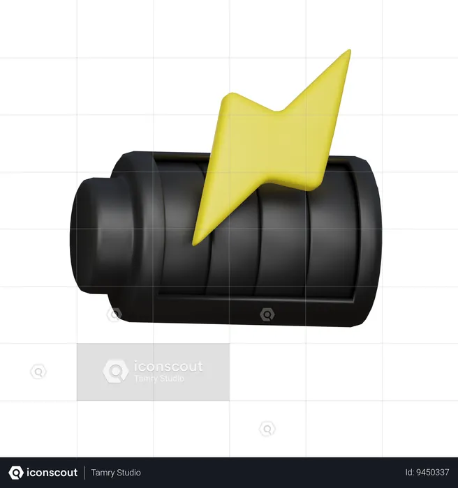 Charging power  3D Icon