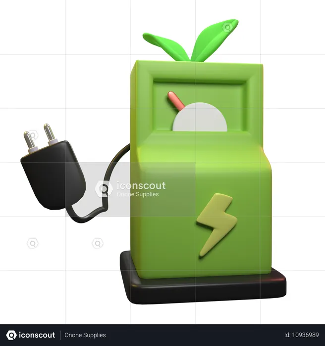 Charging Station  3D Icon