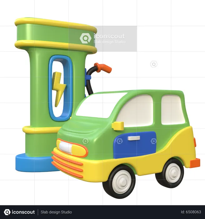 Charging Station  3D Icon