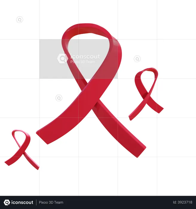 Charity Logo  3D Illustration