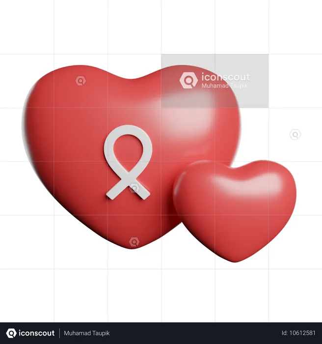 Charity Support Care  3D Icon