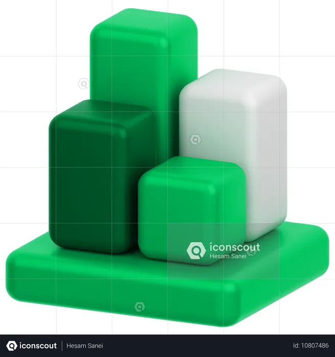 Chart 03  3D Icon