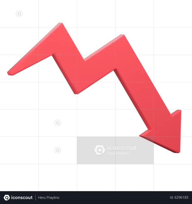 Chart Dropdown  3D Icon