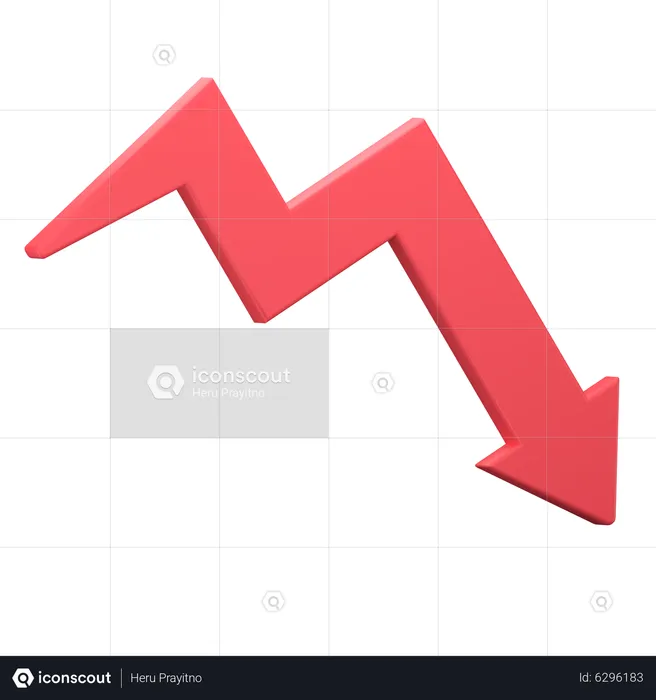 Chart Dropdown  3D Icon