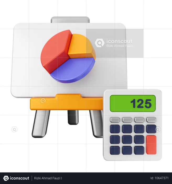 Chart Finance  3D Icon