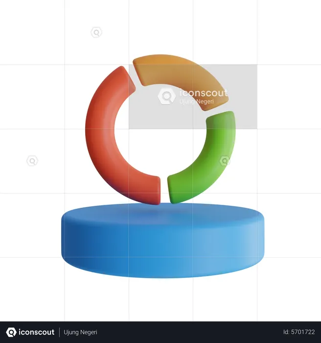 Chart Infographic  3D Icon