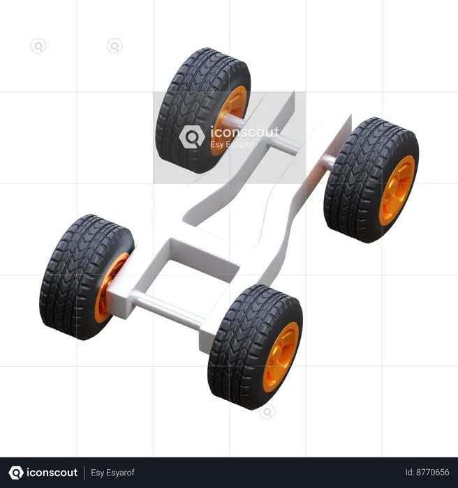 Chassis  3D Icon
