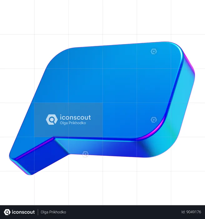 Chat  3D Icon