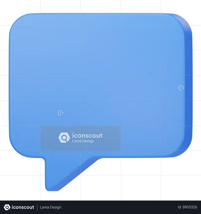 Chat  3D Icon