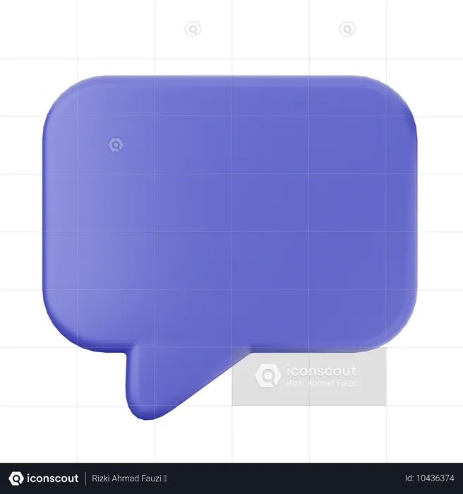 Chat  3D Icon