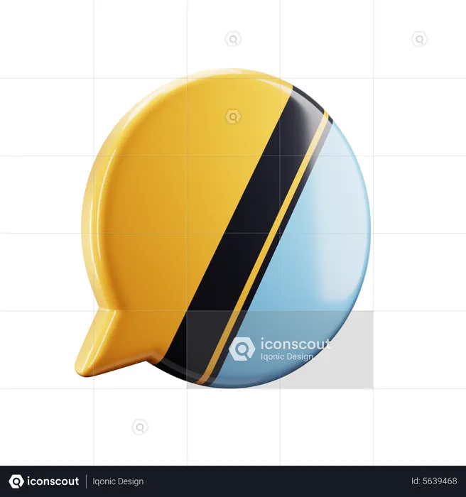 Chat  3D Icon