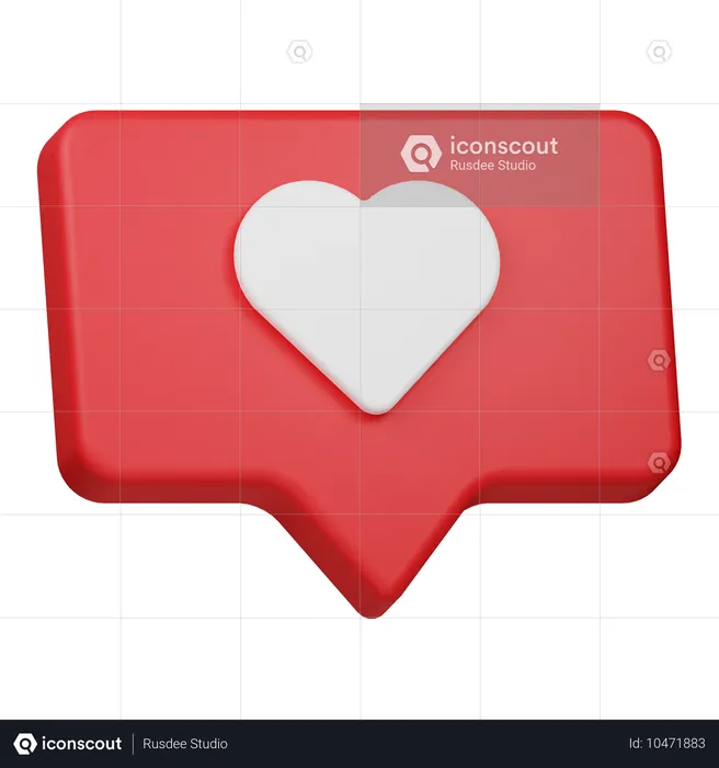 Discussion d'amour  3D Icon