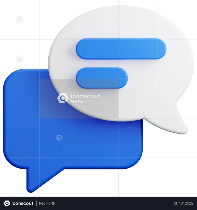 Chat-Blase  3D Illustration