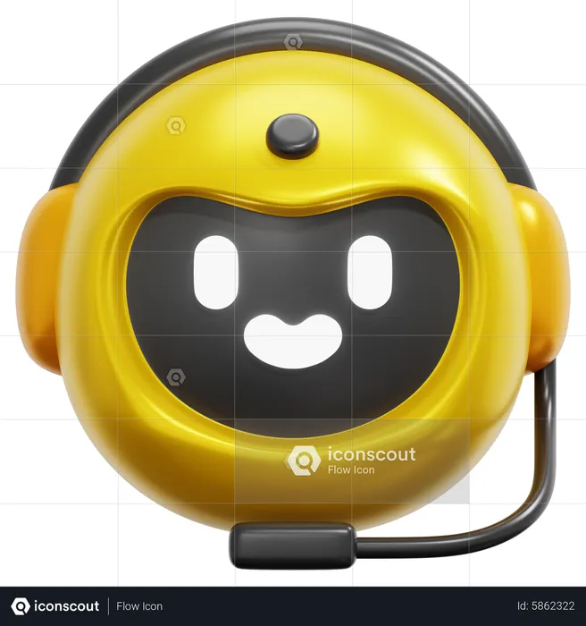 Chat Bot  3D Icon