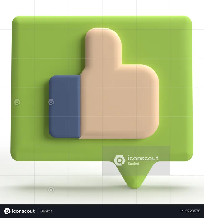 Bate-papo LikeSurvey  3D Icon