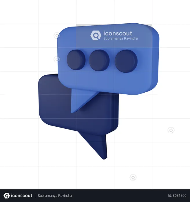 Discussion vide  3D Icon