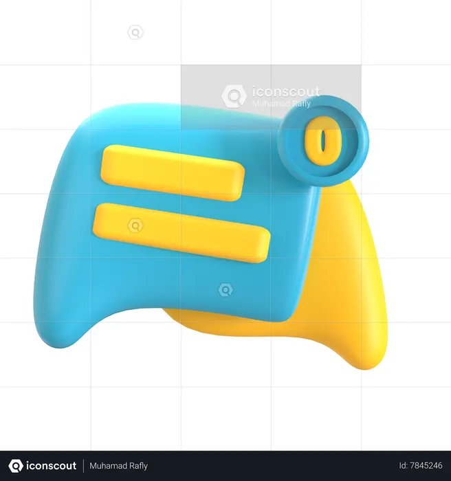Discussion vide  3D Icon