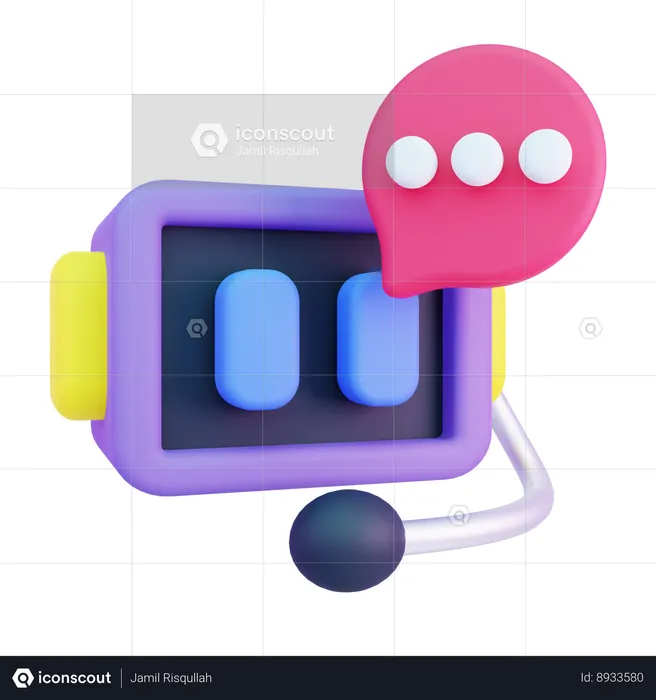 Chatbot  3D Icon