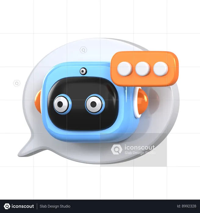 ChatBot  3D Icon