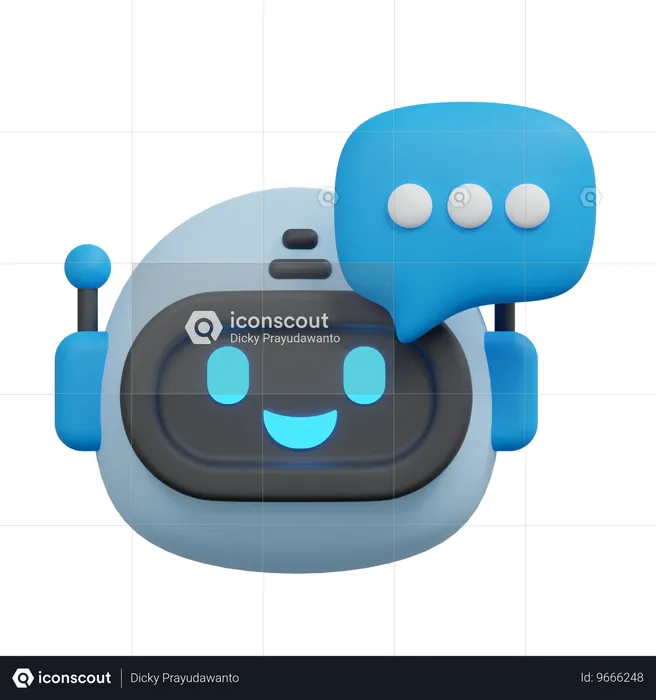 Chatbot  3D Icon